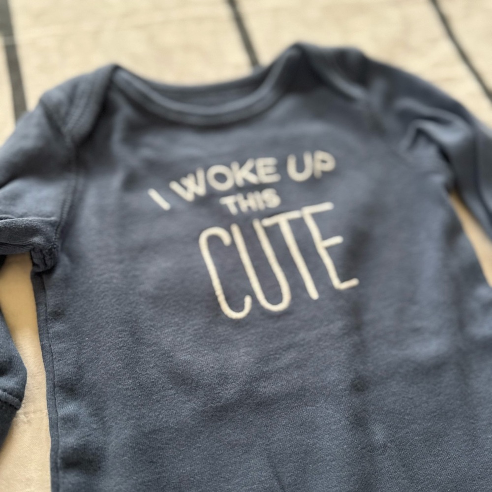 Navy Blue Kids One Piece - Picture 2 of 4